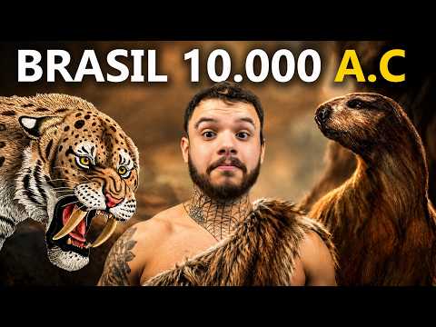 animais extintos que os primeiros humanos (uga buga) viram - React Macaco Despido