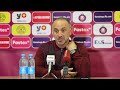 Yeghishe Melikyan's post match  press conference after the match against Ararat-Armenia