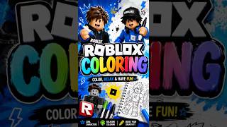🪓 Roblox Axe Coloring Page! 🎨#roblox #coloring #drawing