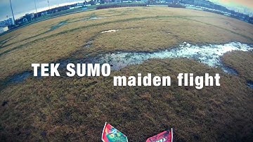 Tek Sumo maiden flight