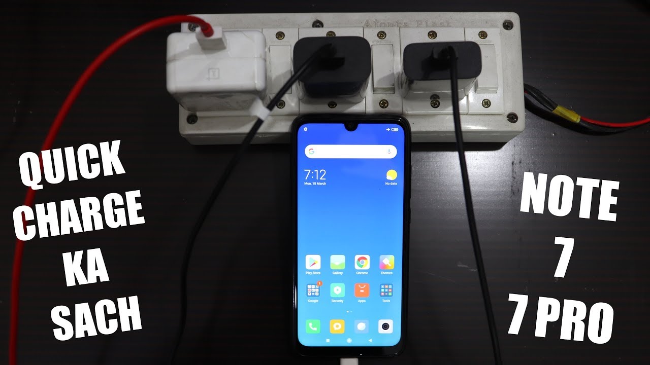 Xiaomi Note 7 Быстрая Зарядка