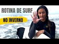 minha rotina morando na praia no INVERNO