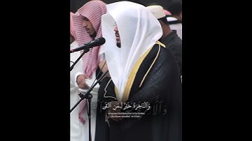 قُلْ مَتَاعُ الدُّنْيَا قَلِيلٌ  الشيخ ياسر الدوسري  من سورة النساء #قرآن #قران_كريم #راحة_نفسية