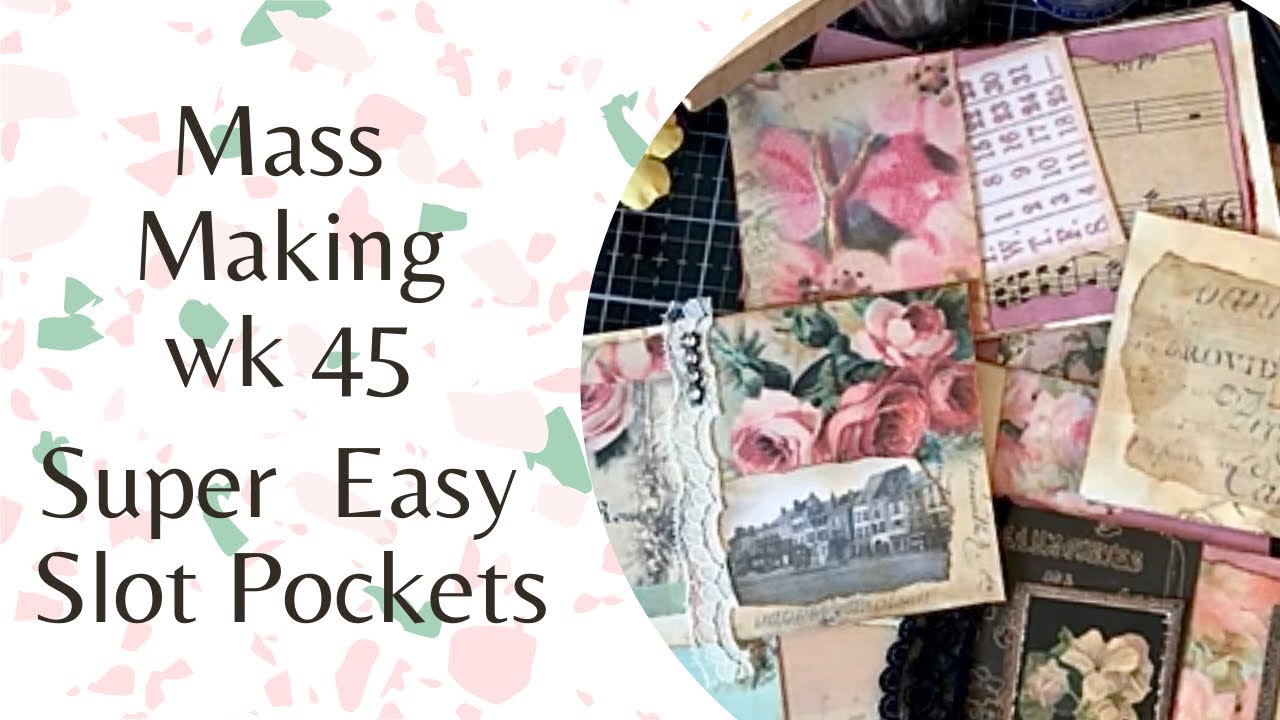 MASS MAKING TUTORIAL - SLOT Pockets - Tina’s Weekly Workshop 45