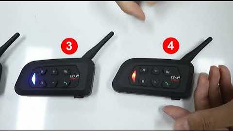 How to Pair 4 V4 Plus Intercoms