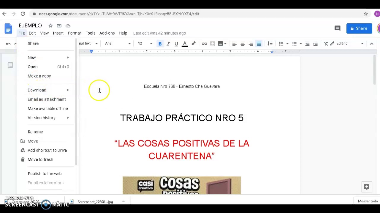 Como Descargar Un Documento De Google YouTube