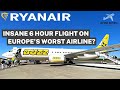 Longest flight on ryanair warsaw to tenerife on boeing 737 max 8200 trip report