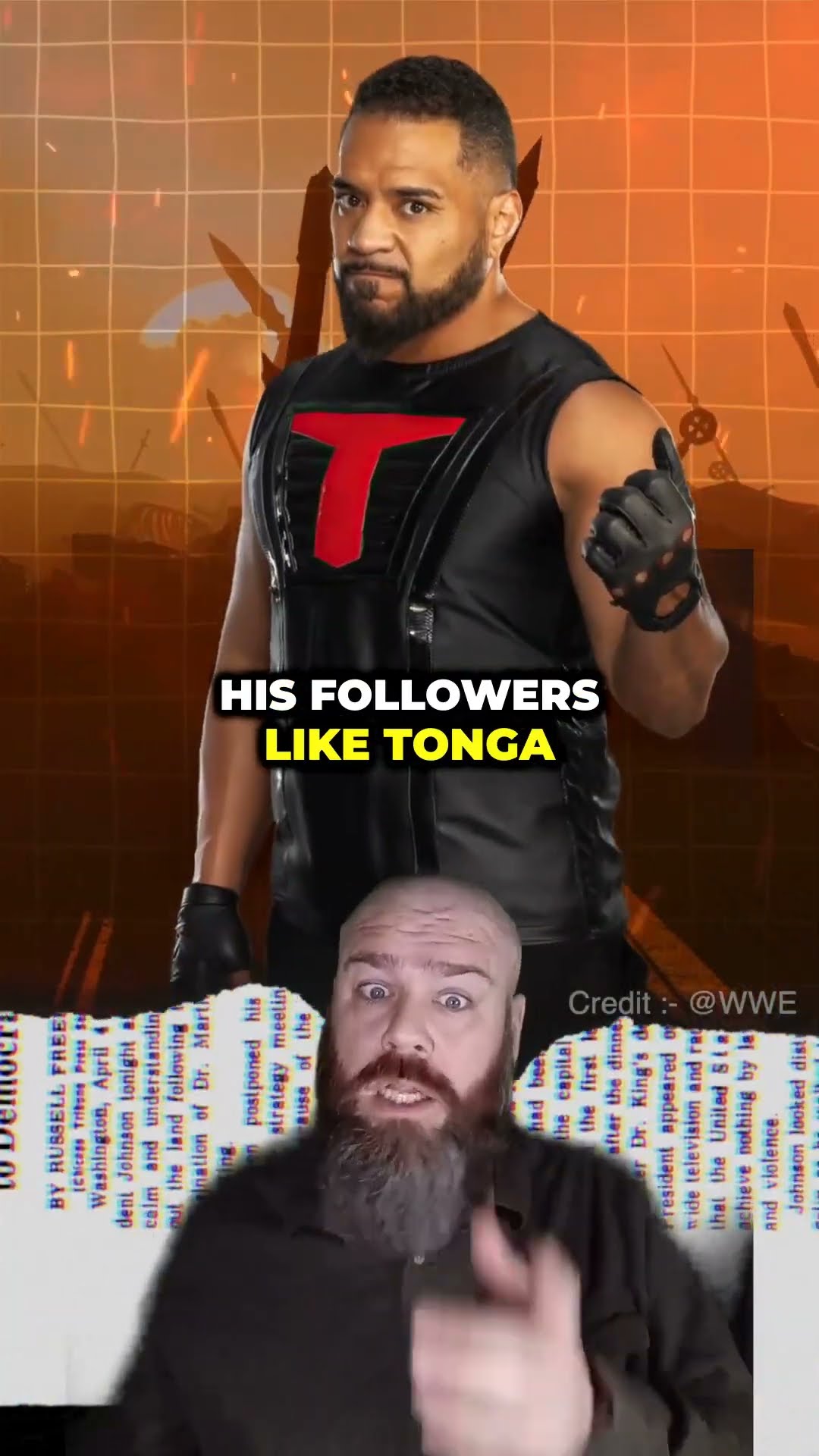 What if Jacob Fatu Betrays Solo Sikoa? #RoyalRumble #JacobFatu #SoloSikoa #WWE #bloodline #shorts