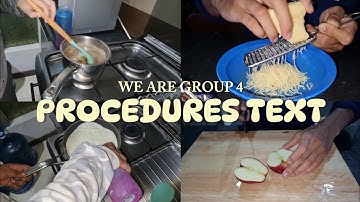 Jelly Fruit Salad🍎🍇🍉 || English Assignment || Procedure Text 📝