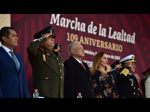 109 Aniversario de la Marcha de la Lealtad en el Castillo de Chapultepec