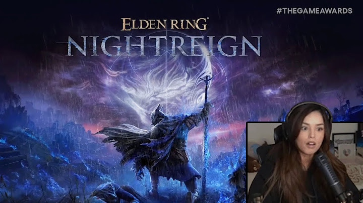 Valkyrae REACTS to EldenRing Nightreign World Premiere | The Game Awards 2024