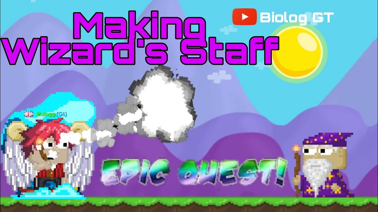 Making Wizard's Staff | Epic Quest Growtopia