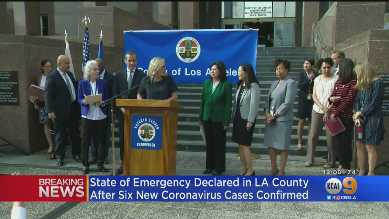 Los Angeles County Declares Health Emergency With New ...