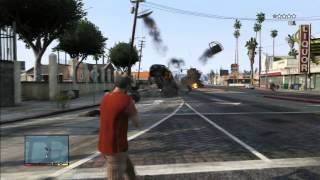 GTA 5 - I'm superman, cha cha slide, F*** the police