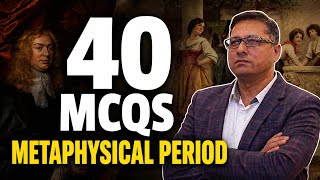Metaphysical Period 40 MCQs | RPSC|UGC Exam 2026#englishliterature  #rpsc #ugc #net #literaturemcqs