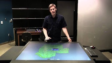 RENCI at Charlotte Multi-touch Table