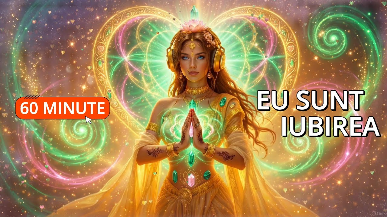 Muzică de Manifestare a Iubirii 💖 Vindecare Energetică pentru Inimă | Eu Sunt Iubirea 60 Minute