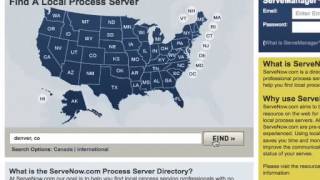 Process Server Software