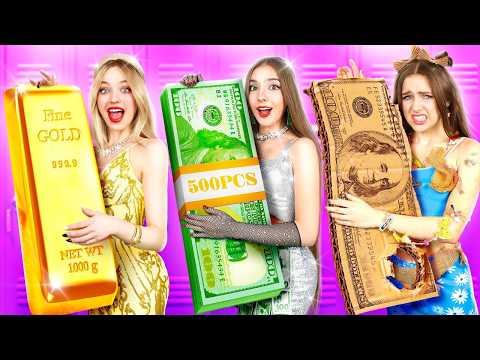 Бедная vs Богатая vs Гига Богатая Студентка | Кто Будет Встречаться С Крашем Школы