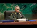 Выступление Министра обороны РФ на заседании Совета министров обороны государств-участников ОДКБ