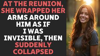At the Reunion She Hugged Him Like I Was Nothing Then Everything Fell Apart