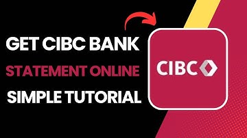 How To Get CIBC Bank Statement Online (2025) !