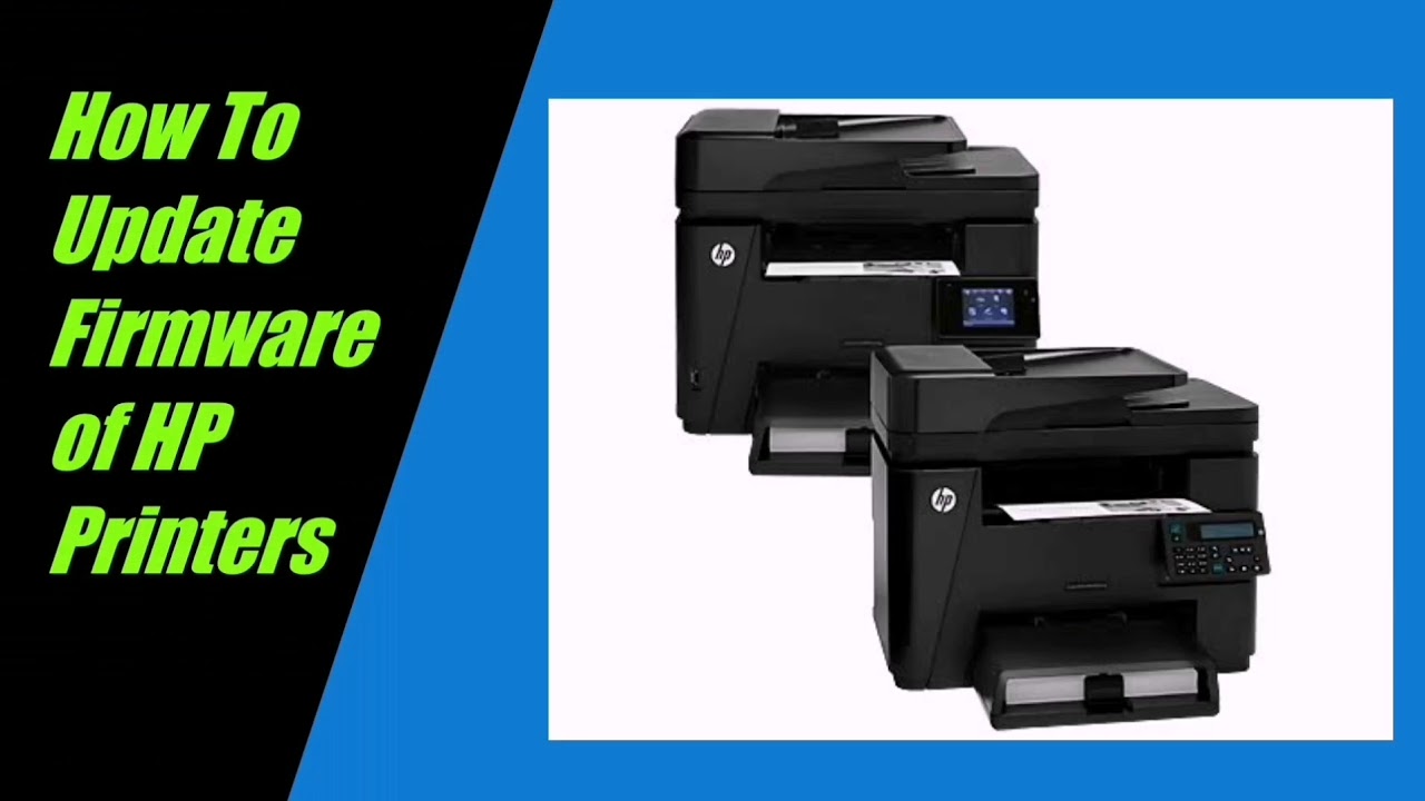 How to Update firmware of HP LaserJet Printer (HP LaserJet Pro M225