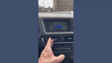 Audi VW backup camera button ( staying on ) mmi premium plus w/ navigation back up