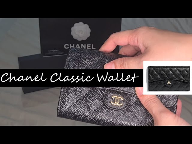 Chanel Classic Flap Wallet Unboxing 