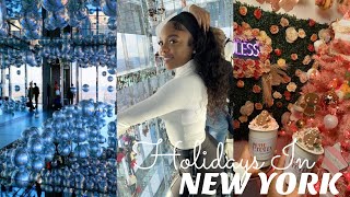 Christmas In NYC 2021 | Rockefeller Center Christmas Tree, Hot Chocolate, Baking Cookies