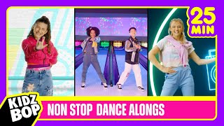 25 minutes of non stop dance alongs featuring shake it off kidz bop shuffle and more