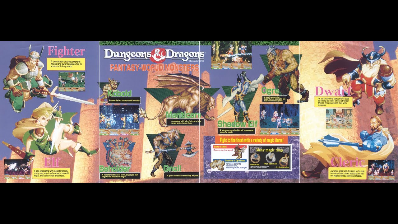 Dungeons & Dragons Tower of Doom (Arcade) 18 Battle Theme