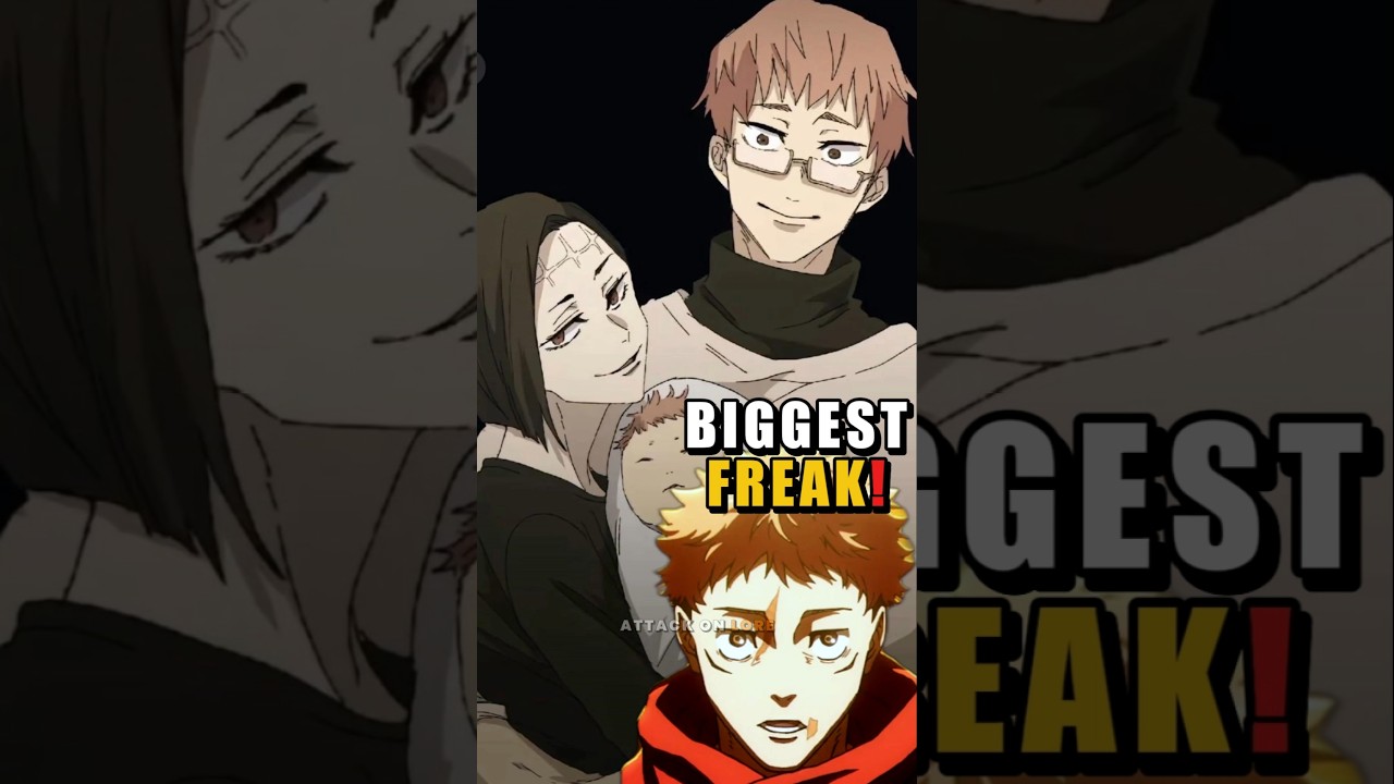 Yuji's dad is the biggest freak #jjk #jujutsukaisen #shorts