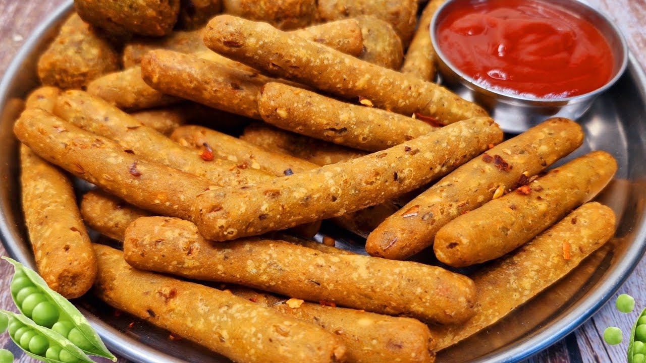 समोसा-कचौड़ी सब भूल जाएंगे जब १ कप हरी मटर से ये कुरकुरा नाश्ता बनाएंगे | Crispy Matar Bites