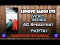 Lenovo A6000 | 4G LTE SpeedTest LTE Cat4 150/50 Mbps [ Quick Test ] 