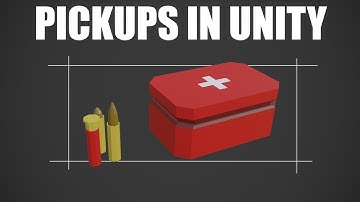 Medkit & Ammo Pickups In Unity - FPS Game In Unity With Blender