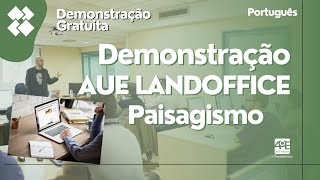 Demonstração dos programas de paisagismo AuE LandOFFICE 2022 screenshot 2