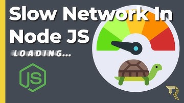 Simulate slow network or internet connecton in nodejs