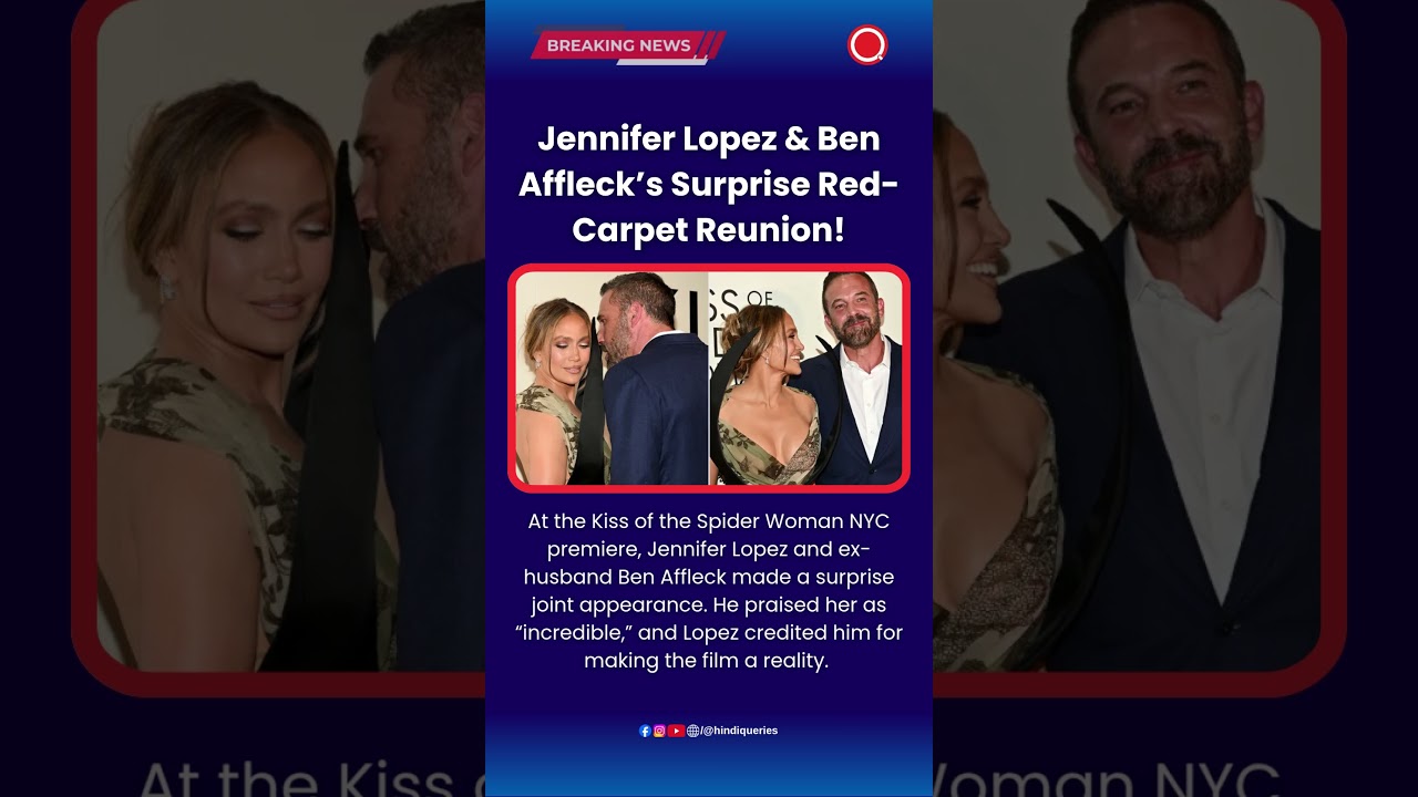 Jennifer Lopez & Ben Affleck’s Surprise Red Carpet Reunion! 
