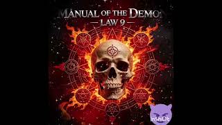 ✅ MANUAL OF THE DEMON – LAW 9 | DARK RAP / DARK CORRIDO TUMBADO | JTK |