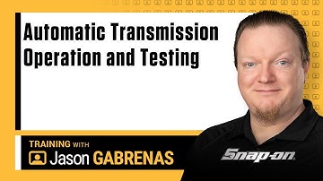Automatic Transmission Operation and Testing with Jason Gabrenas | Snap-on Diagnostics UK