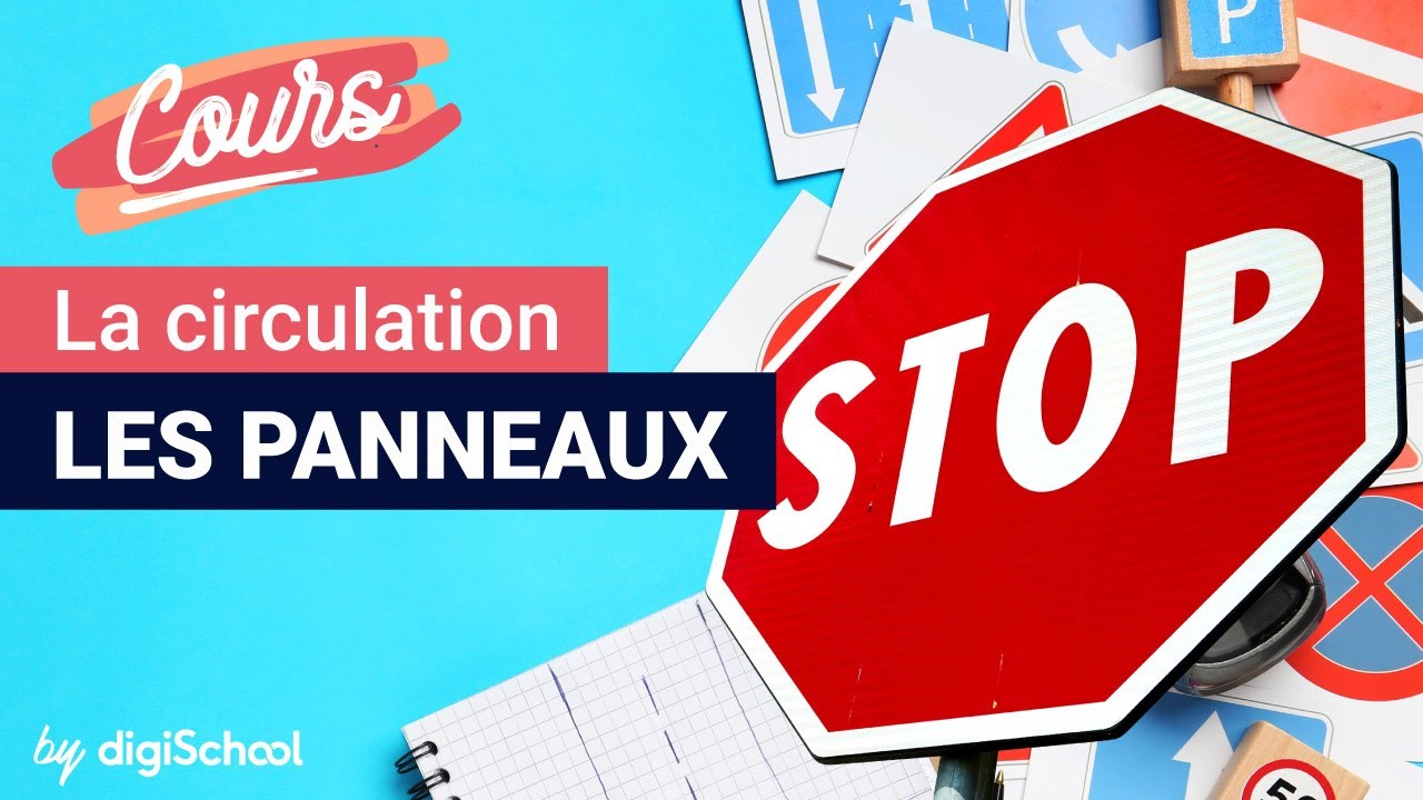 Les panneaux du code de la route | Code de la route - YouTube