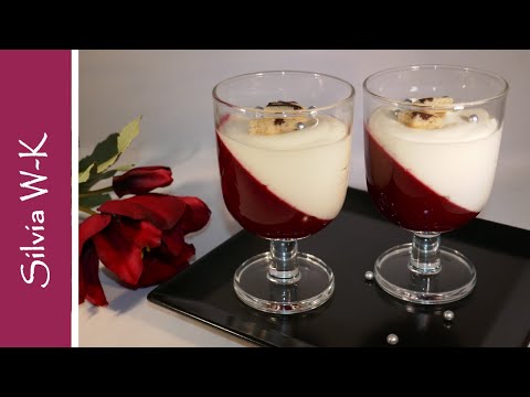 Zitronen Dessert im Glas - Dessert Rezept schnell und einfach. 