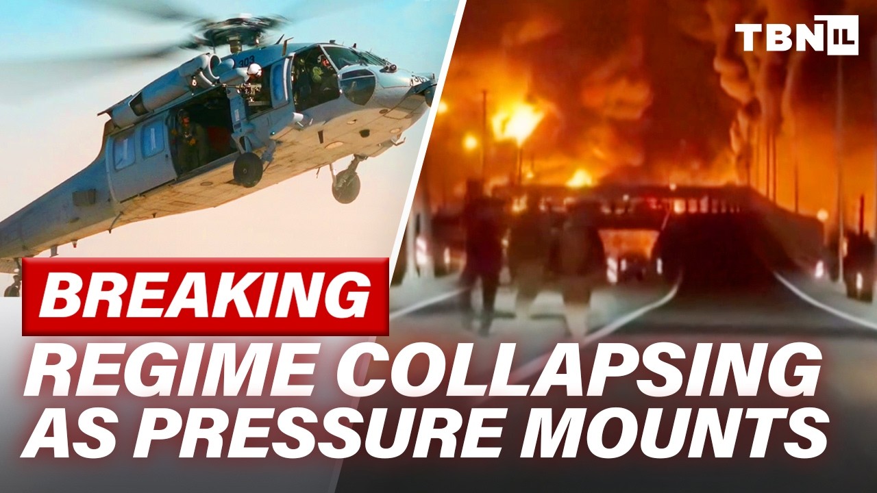⁣BREAKING: Regime COLLAPSING as U.S. & Israel Target Iran's INFRASTRUCTURE | TBN Israel