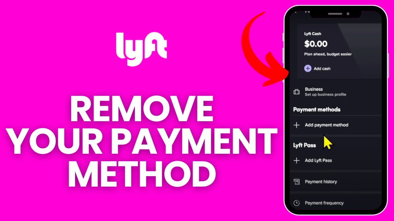 How to Remove Your Payment Method on Lyft? Delete Your Payment Method on Lyft on Android 2024