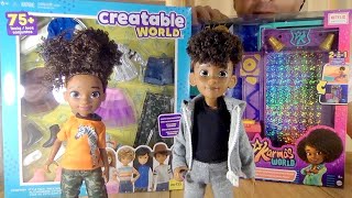 Creatable World vs Karma's World Black History Month Unboxing Review Fashion Pack Try On Doll Haul