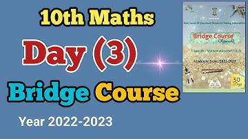 Class 10 Maths Bridge Course Day 3