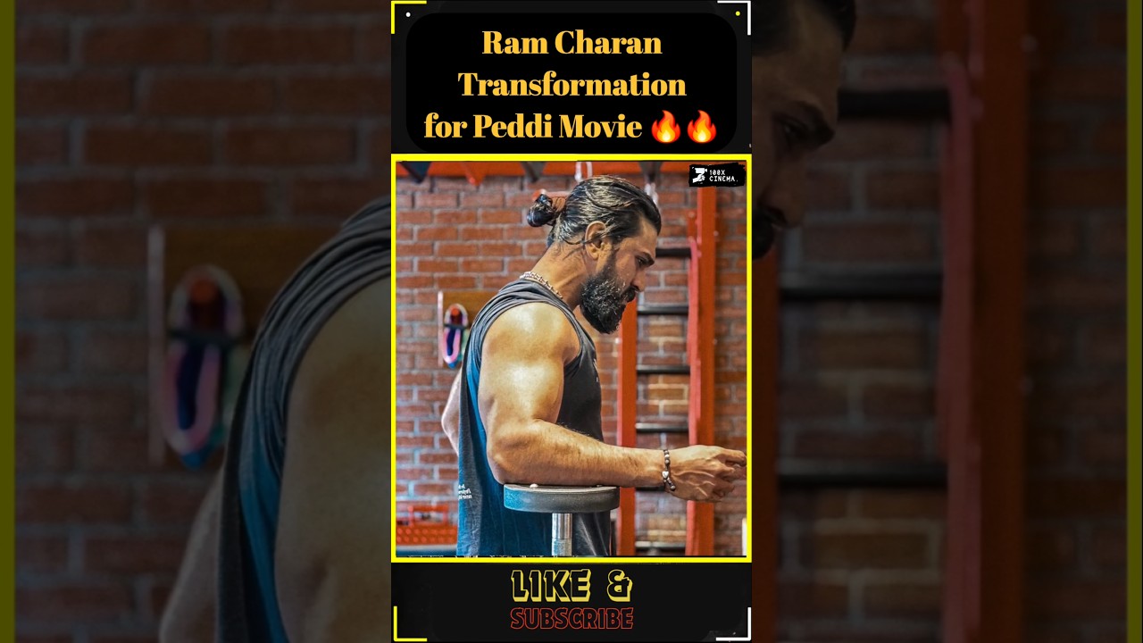 Ram Charan Transformation for Peddi Movie 🔥🔥