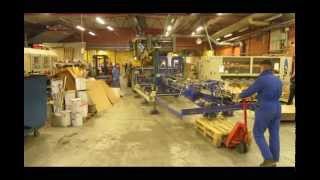 Loading of inliner folding station