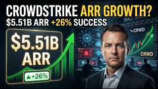 CrowdStrike Stock: $5.51B ARR and +26% Revenue — What Comes Next